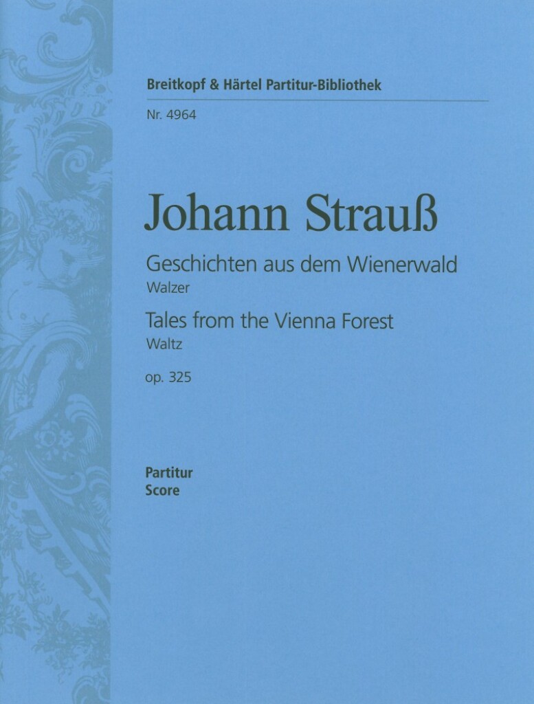 Tales from the Vienna Woods Op. 325 Full Score .Strauss